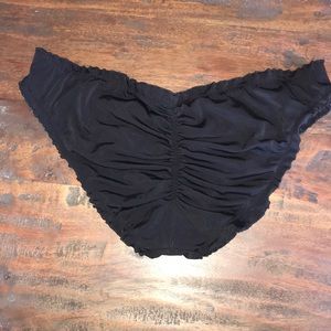 Victoria Secret black bathing suit bottoms